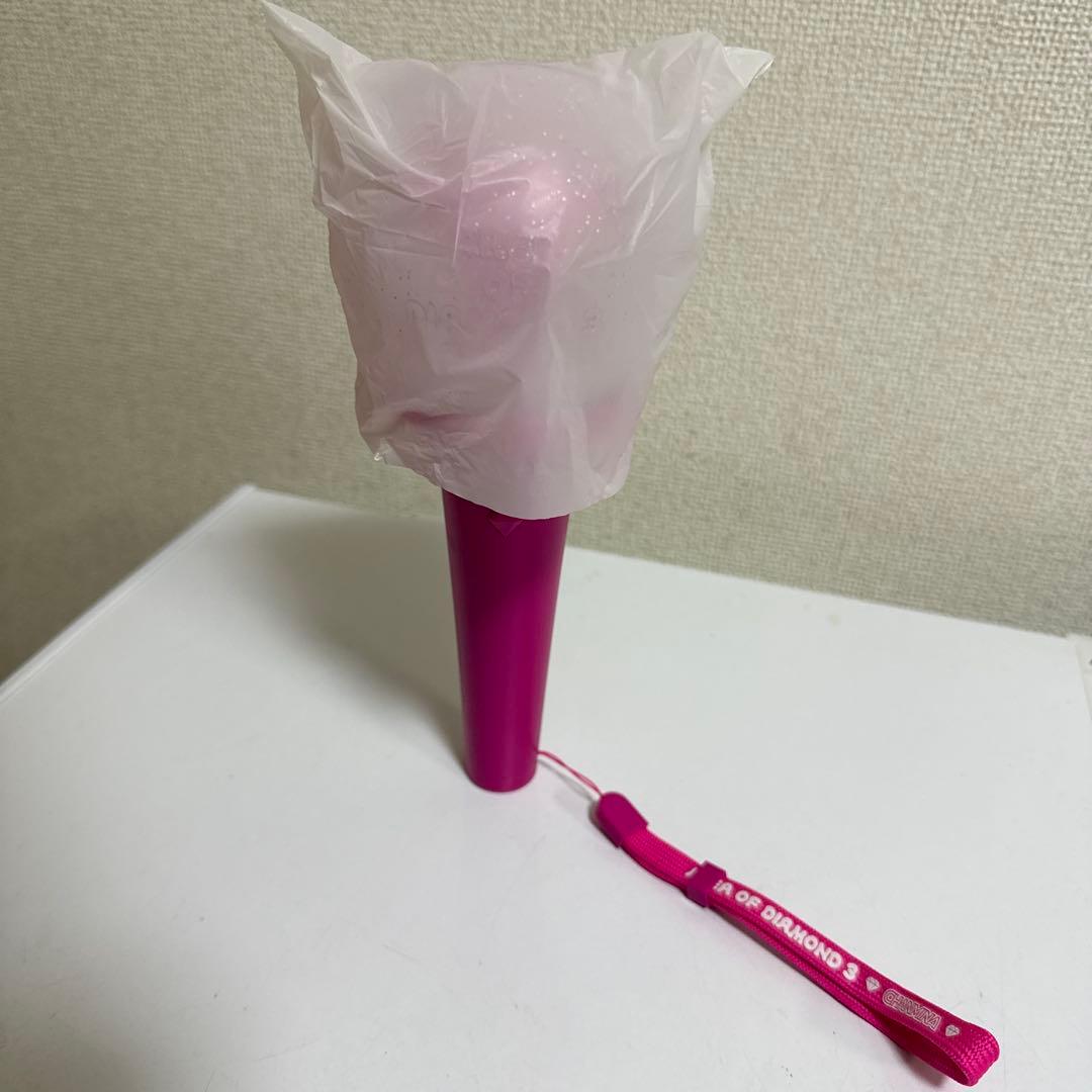未使用 ちゃんみな　ピンク ダイヤモンド型 ペンライト