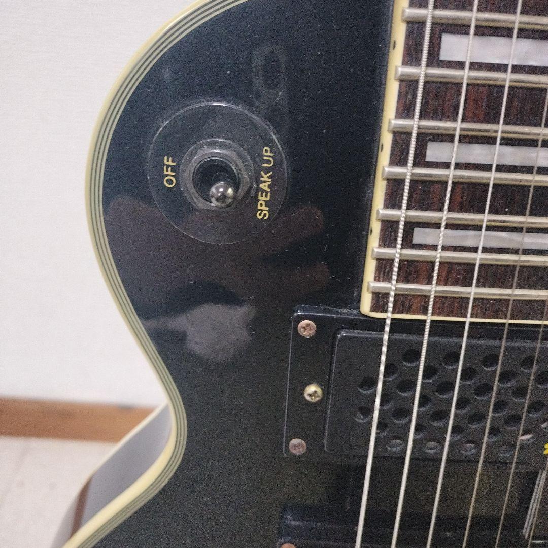 エドワーズ　アンプ内蔵レスポール　ブラック　ESP