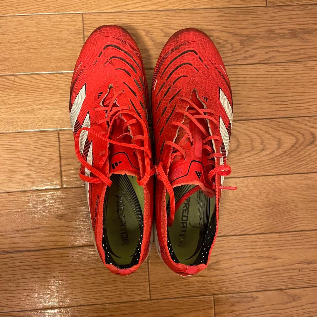 アディダス プレデター エリート AG レッド ホワイト - メルカリ