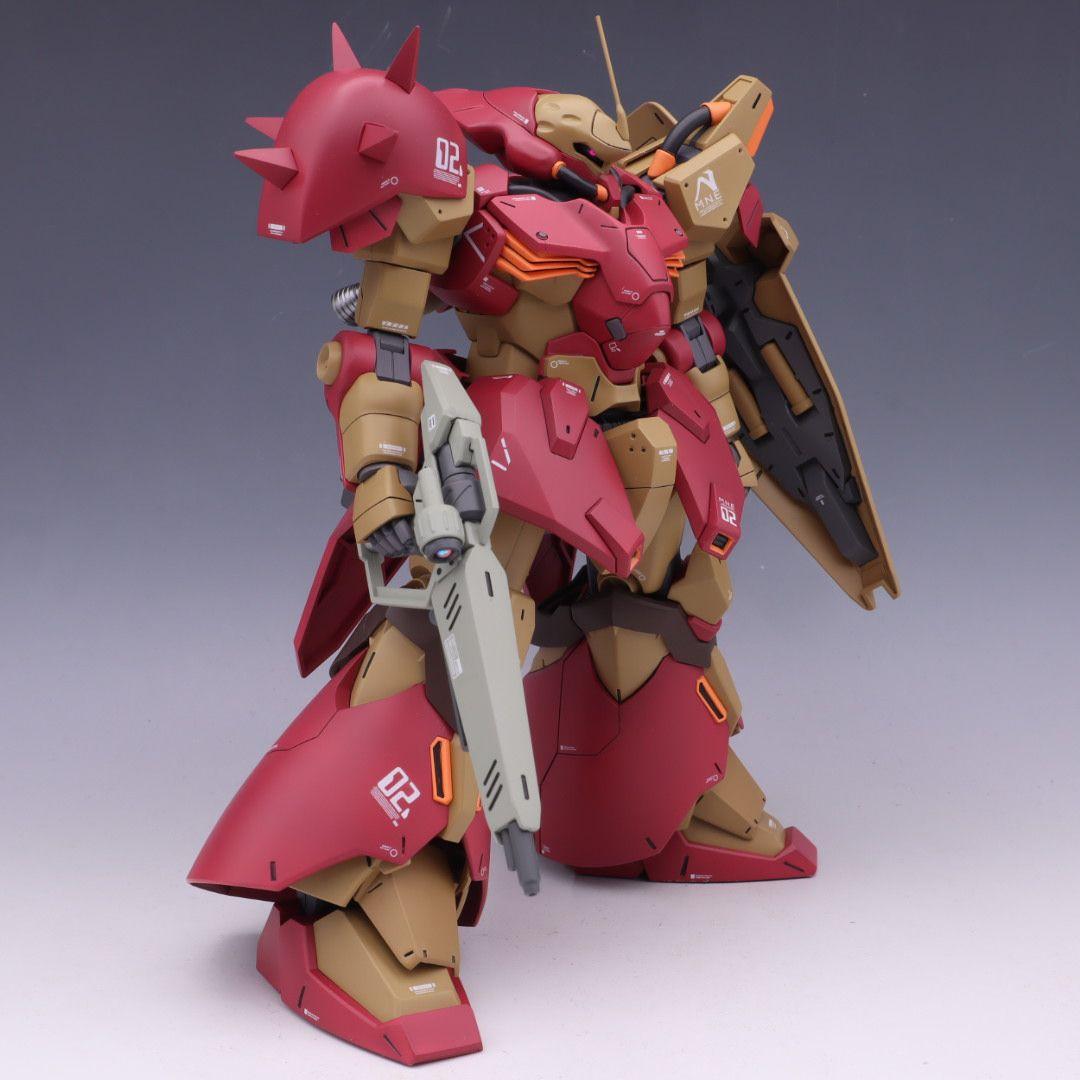【プレバン限定！】HG メッサーF02型 マインレイヤー装備 全塗装 完成品