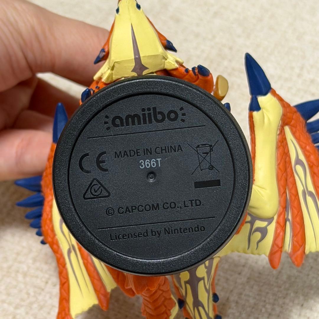 amiibo隻眼のリオレウス&ライダー女の子 モンスターハンター