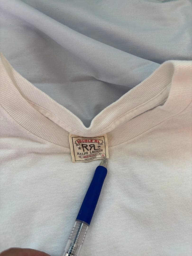 90s 当時物RRL ホワイト Tシャツ ビンテージ