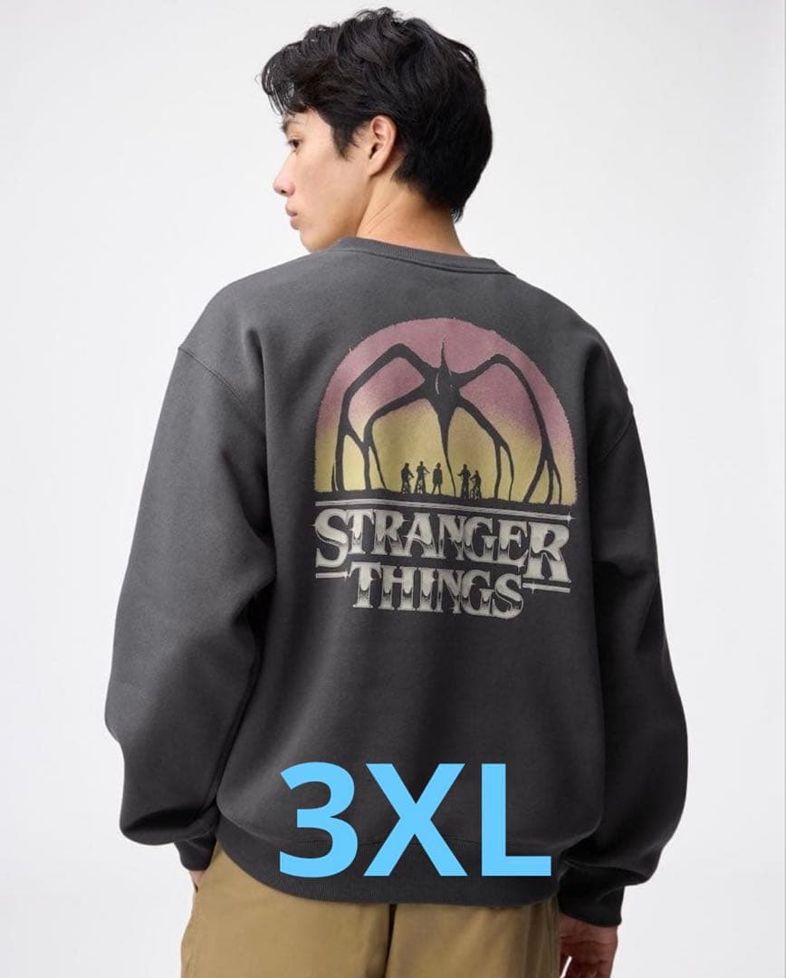 GU ストレンジャーシングス 3XL スウェット - メルカリ