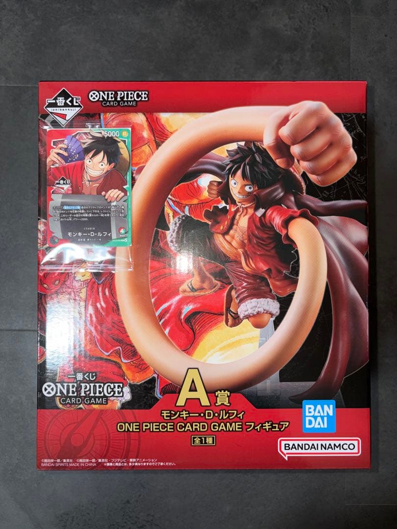 ONEPIECEプロモカード➕ONEPIECE一番くじA賞フィギア