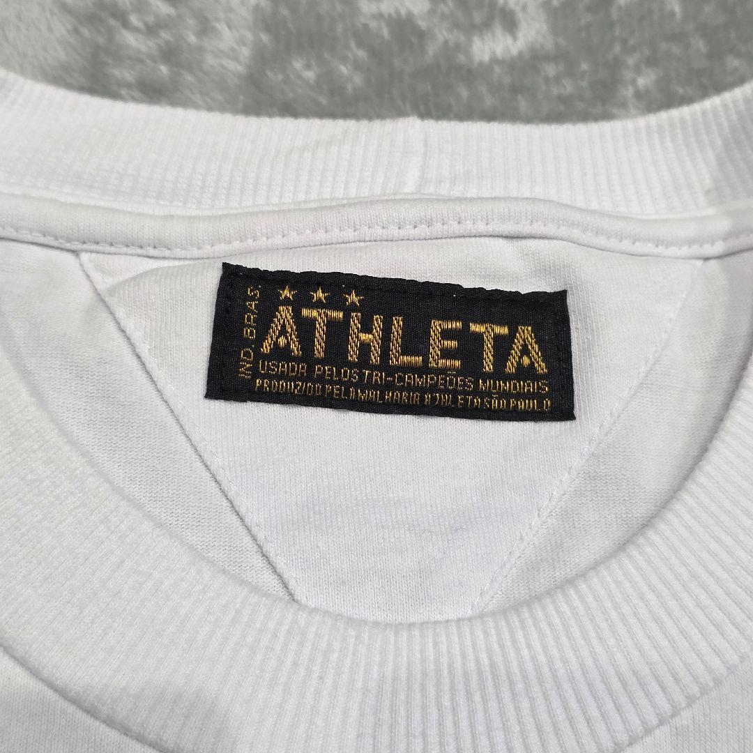 サントス ペレ 1000ゴール記念 Tシャツ GG 白 ATHLETA アスレタ