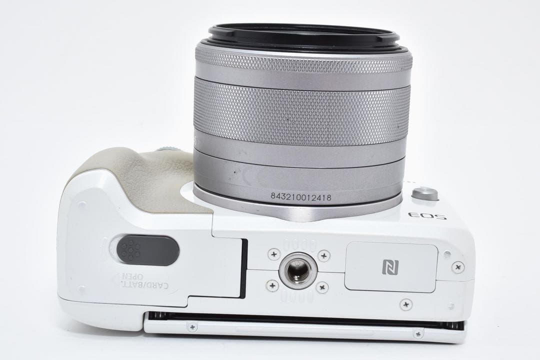 Canon EOS M3 EF-M 18-55mm ホワイト ミラーレス一眼 - メルカリ