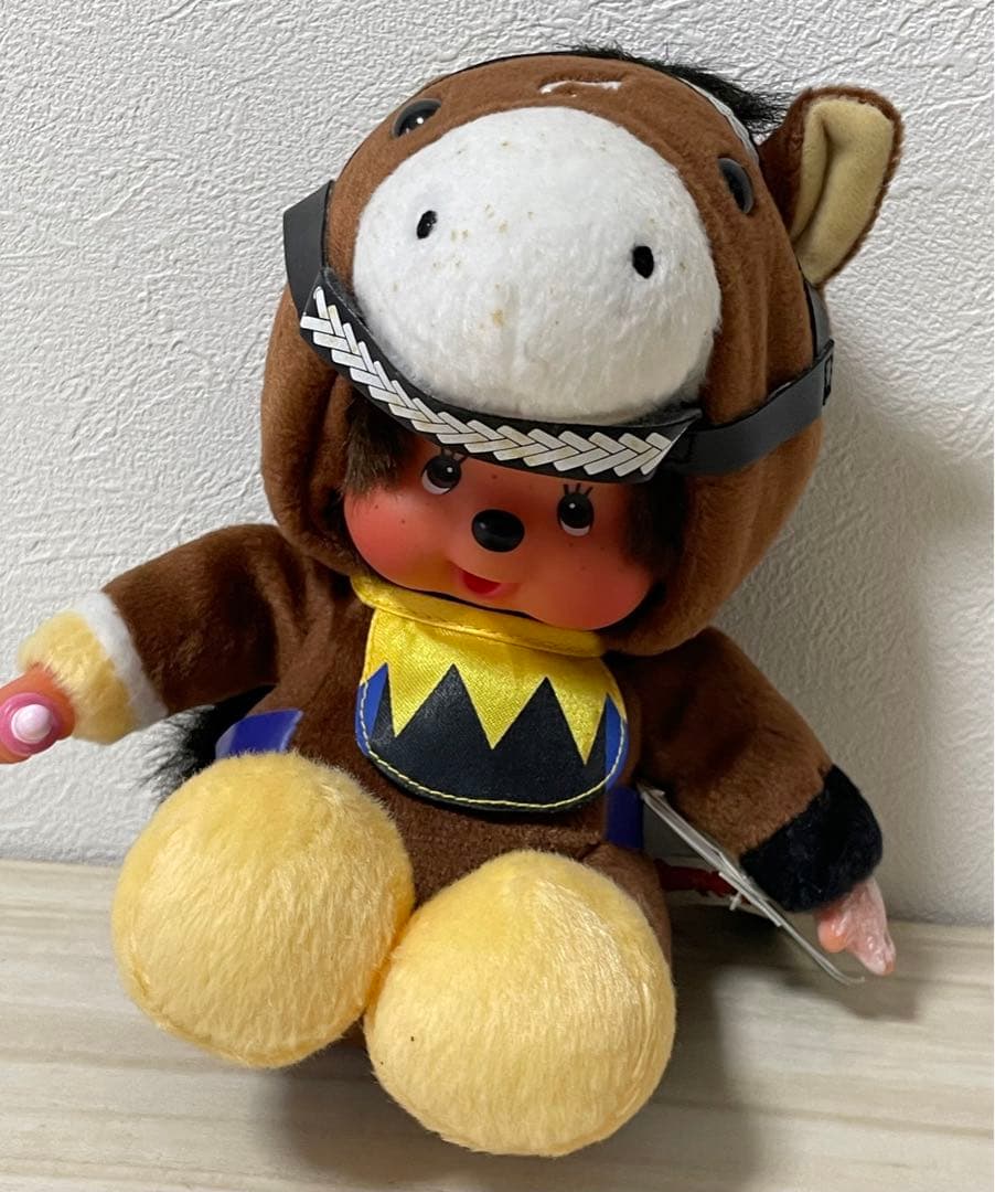 モンチッチ 昭和レトロ 着ぐるみ 馬ぐるみ ぬいぐるみ セキグチ - メルカリ