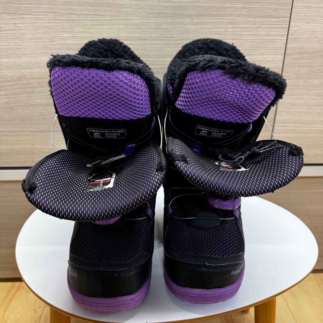 キスマークkissmark 女性 スノーボード 24.0-24.5 ブーツ - メルカリ
