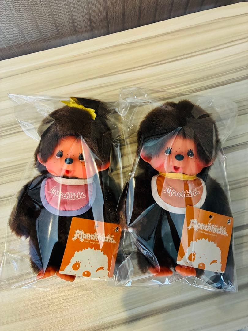2014年モンチッチプライズ　非売品　タグ付き 男の子 女の子 セキグチ　希少
