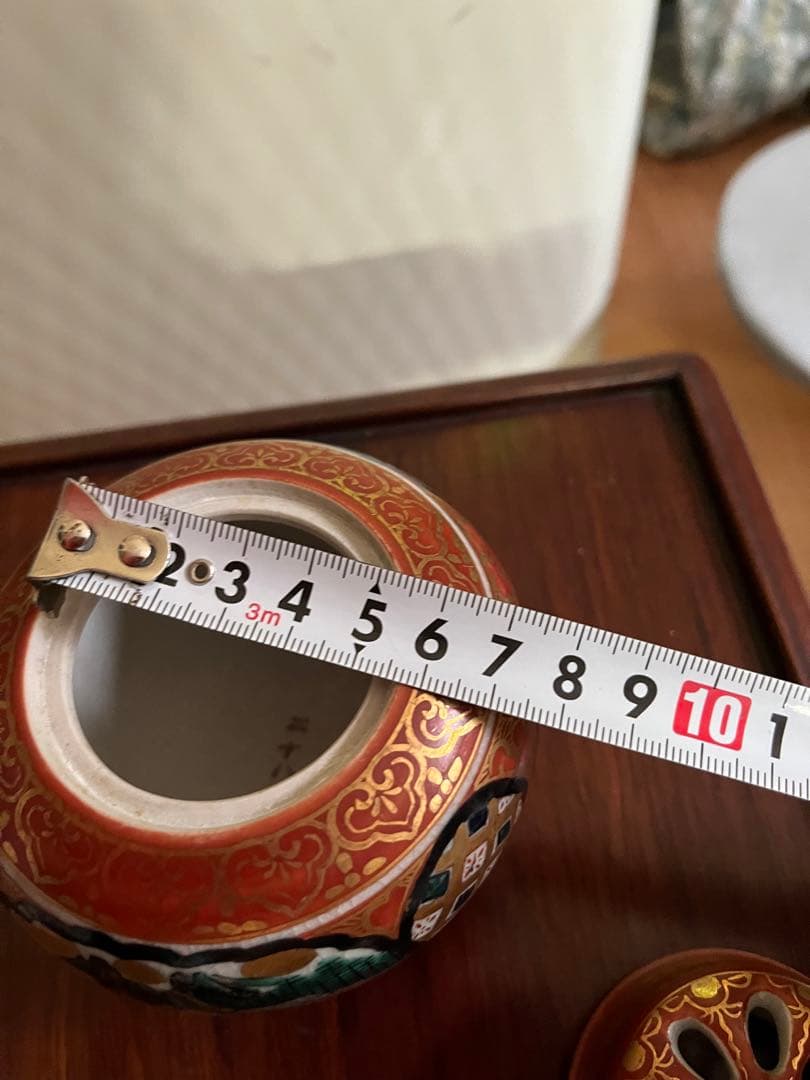 香炉 九谷焼 九谷庄三 茶道具 表千家裏千家 和風小物和風インテリア