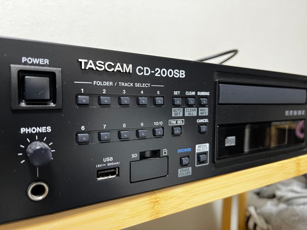 TASCAM CD-200SB CDプレーヤー - メルカリ
