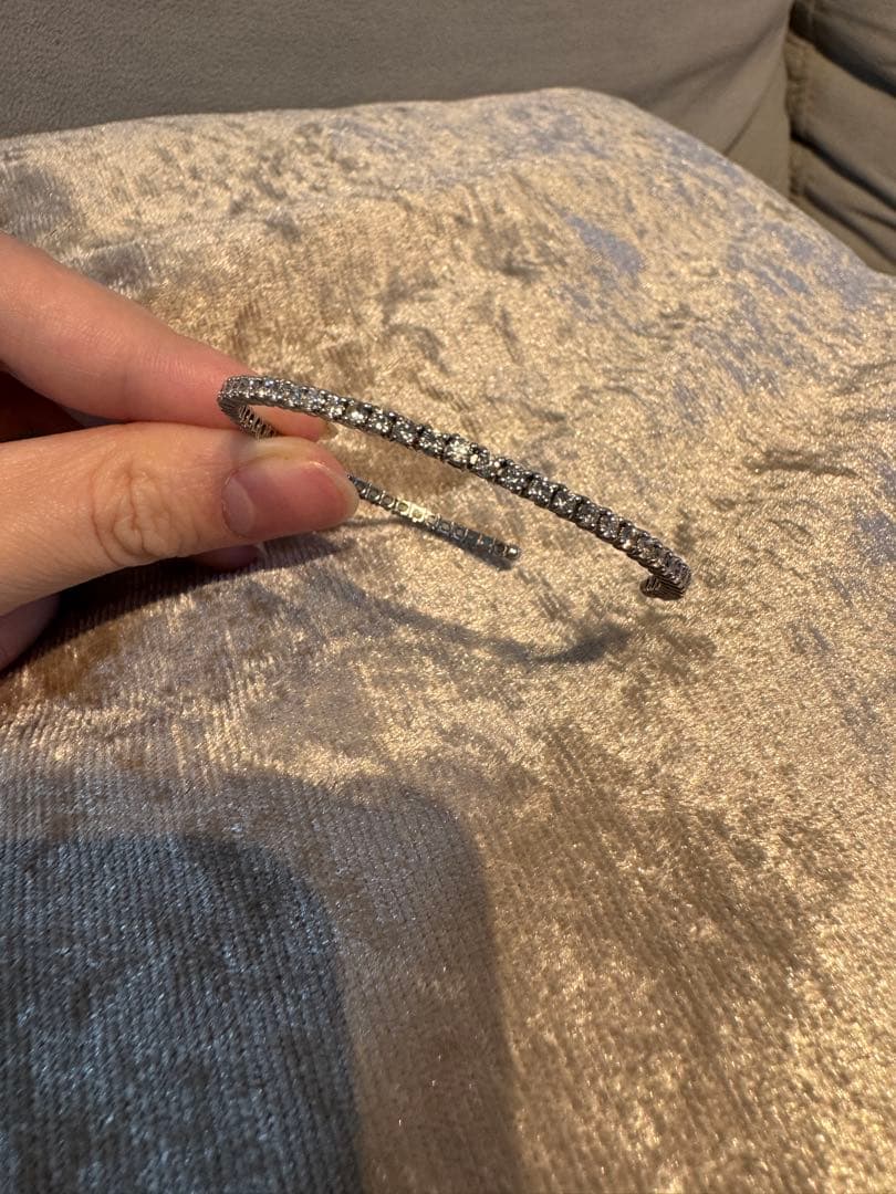 【アジザ】K18 WG 2.00ct ホワイトゴールド ダイヤモンド