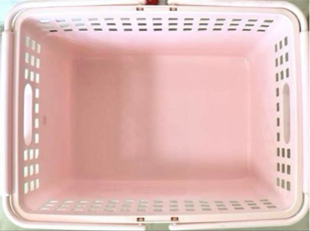 【希少】平成レトロ キティちゃん 野いちごハンドルバスケット2個セット