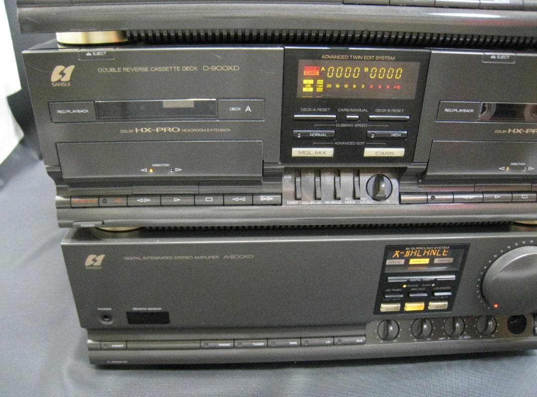 状態考慮] [送料無料] SANSUI 山水 システムコンポ 900XD - メルカリ