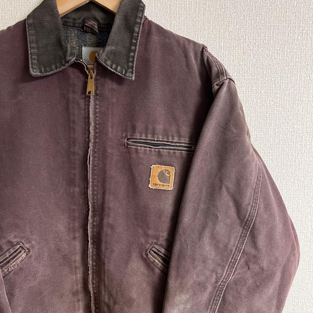Carhartt デトロイトジャケット 希少カラー 90s BRG バーガンディ