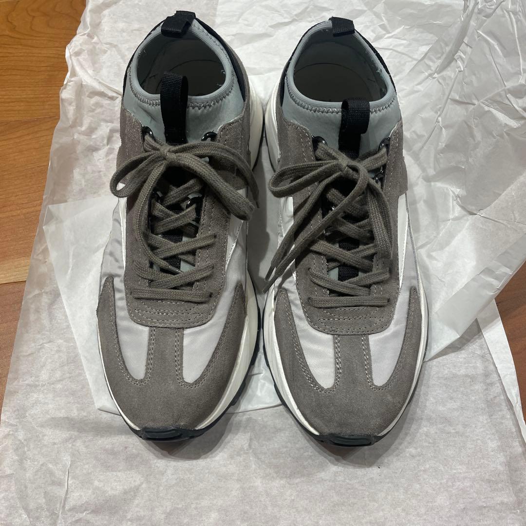 Herno スエード ハイカットスニーカー 26.5cm