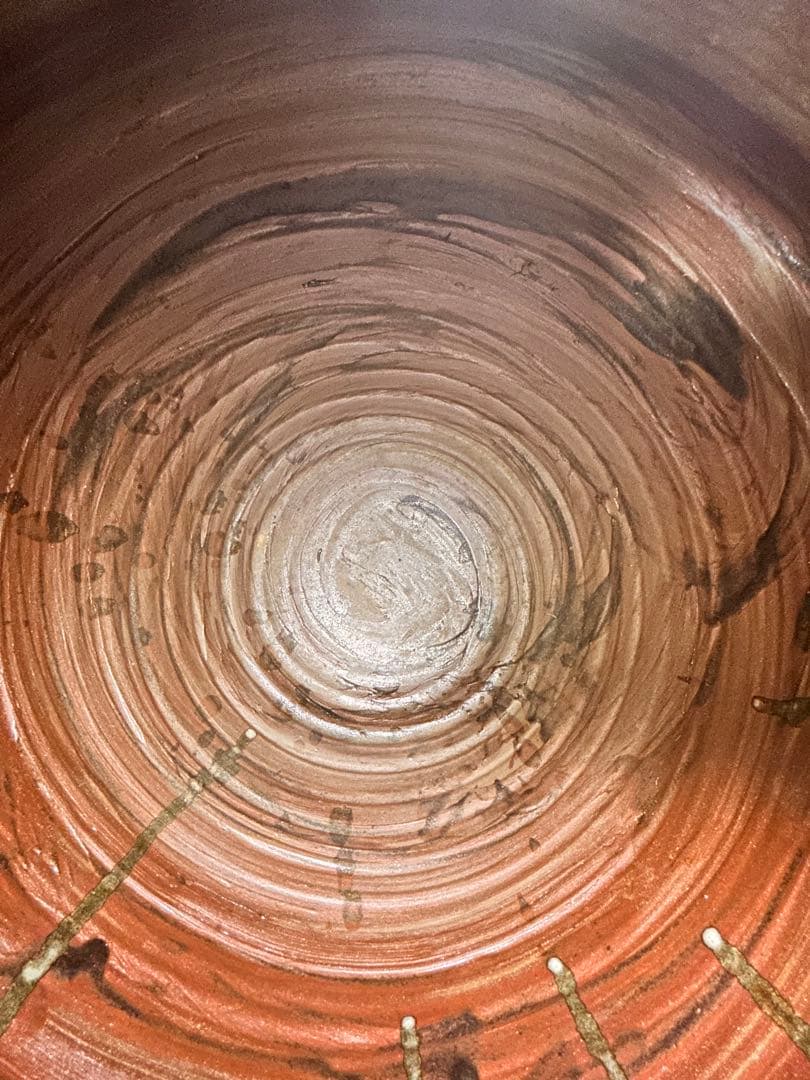 上江洲茂生（茂男） 初期作品 唐草紋大壺 民藝 壺屋焼 やちむん 金城次郎