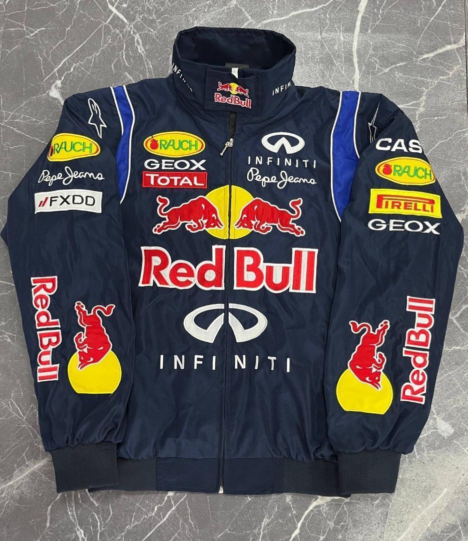 新品 RED BULL INFINITI 刺繍中綿 F1レーシングジャケットB6 - メルカリ