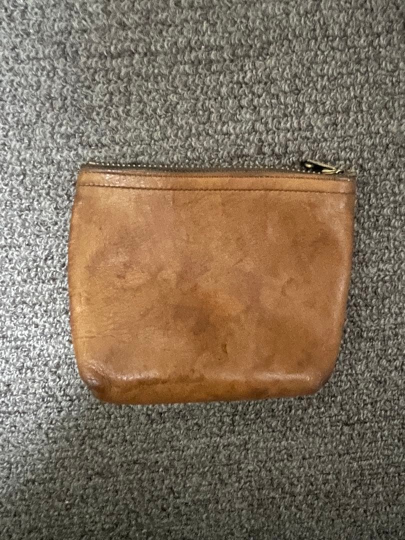 70年代　筆記体タグ　L.L.Bean レザー ポーチ　バンダナセット　トート