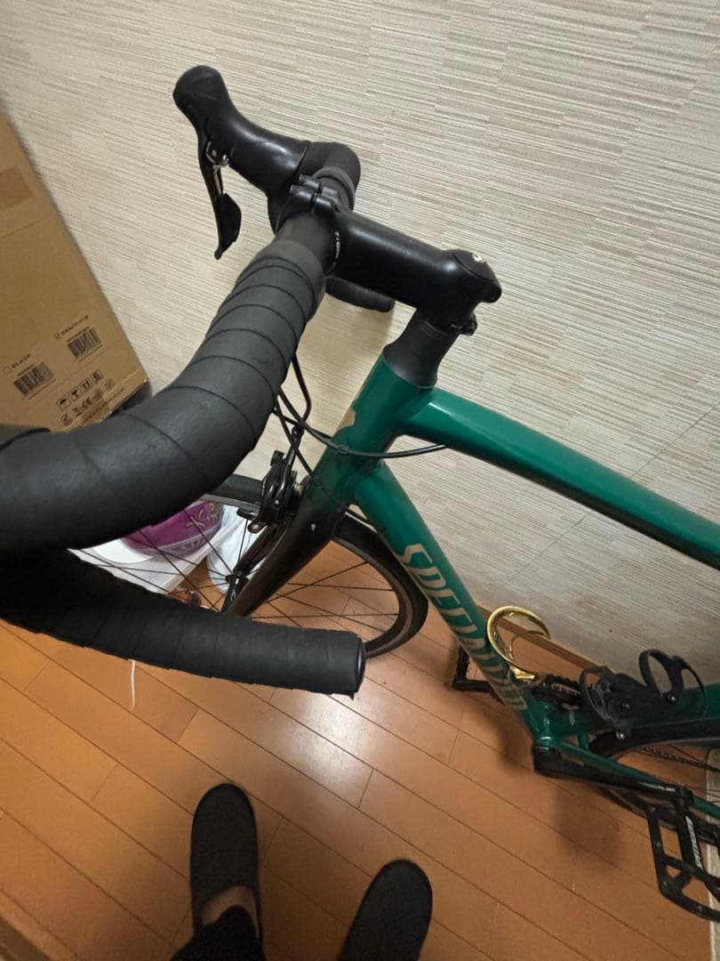 specialized 緑 ロードバイク 引き取り限定 富山 - メルカリ