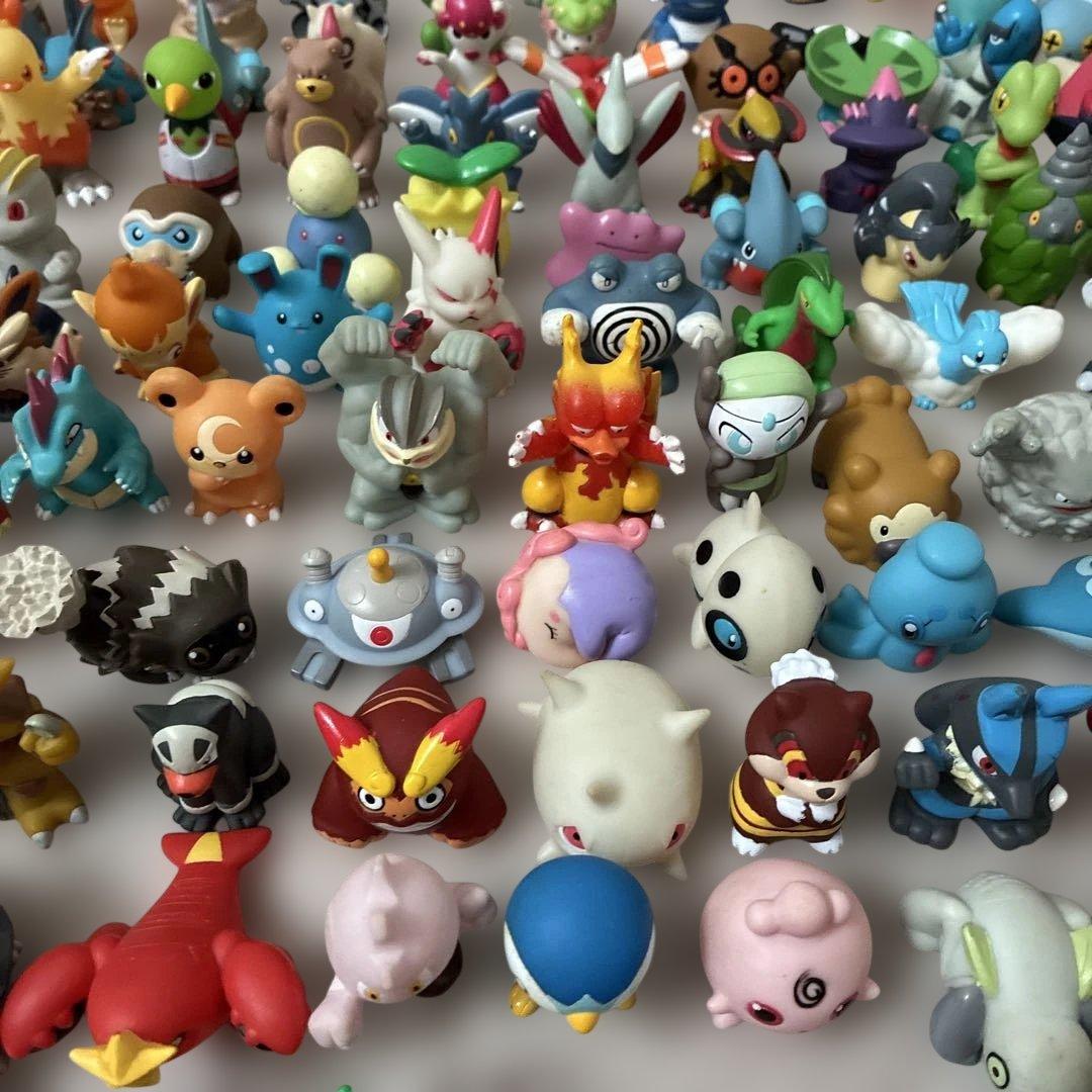 ①ポケモンキッズ ポケモン まとめ売り 200体 伝説 ピカチュウ ミュウ