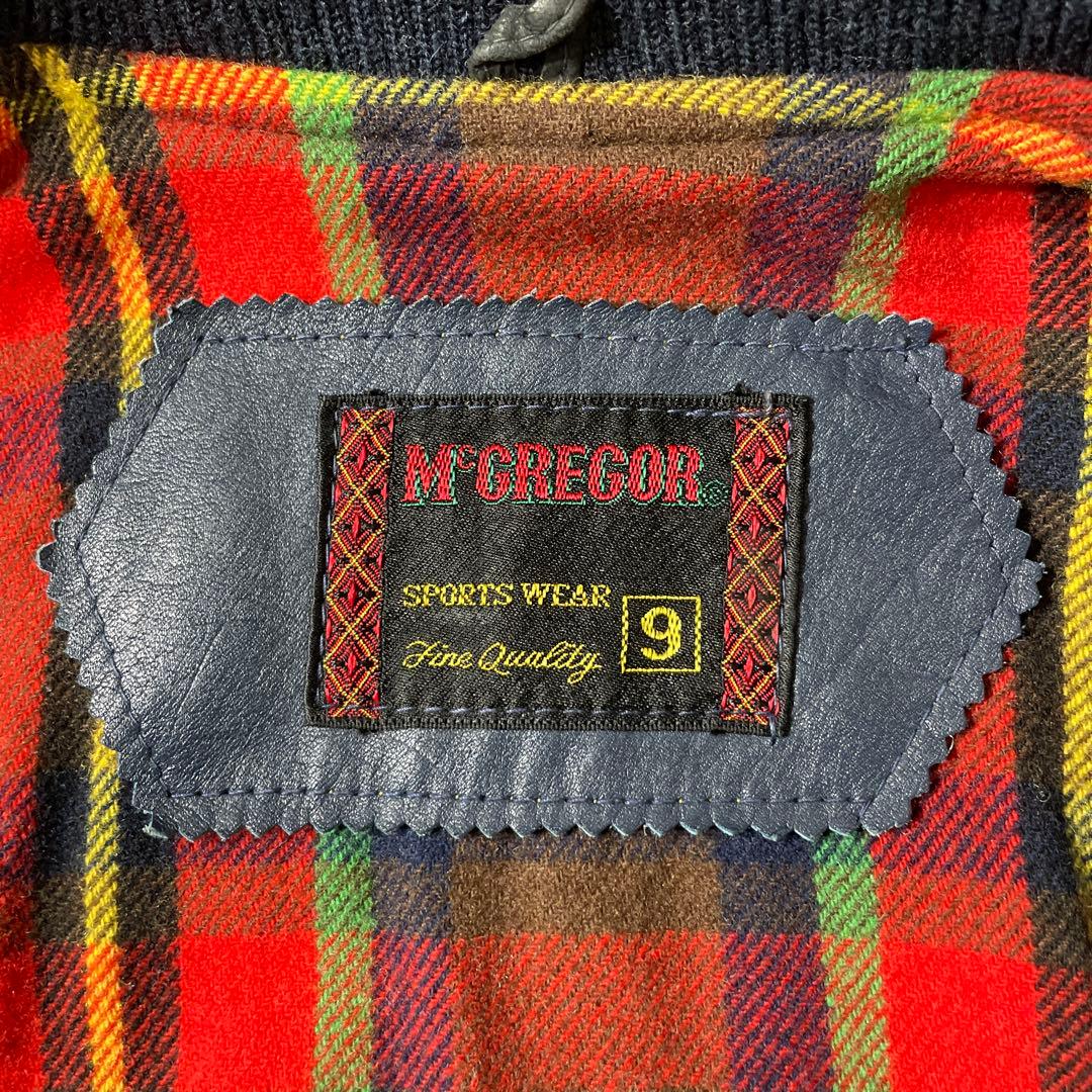 高級希少 McGREGOR sheep suede bomber jacket