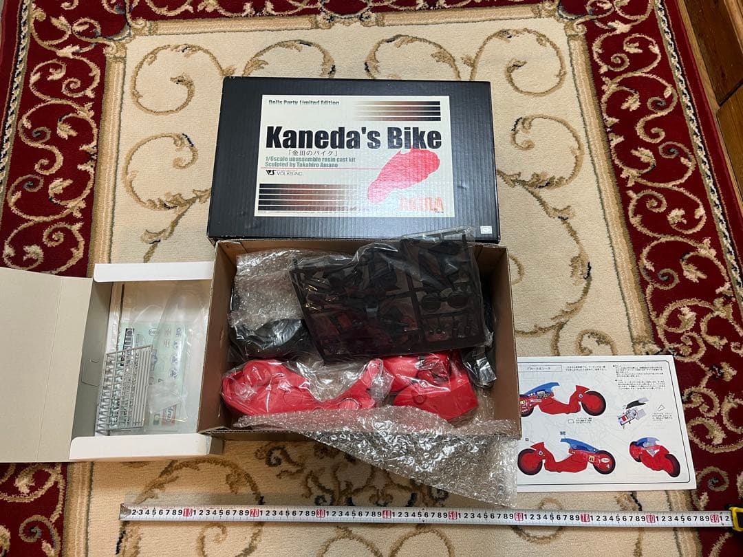 ボークス/VOLKS AKIRA 1/6スケールキャストキット　ガレージキット Volks・ボークス】 1/6 金田バイク 完成品