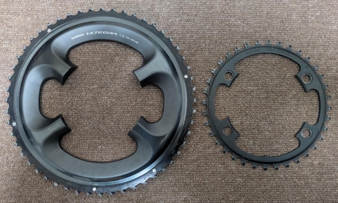 シマノ ULTEGRA FC-6800 チェーンリング 52/36T - メルカリ