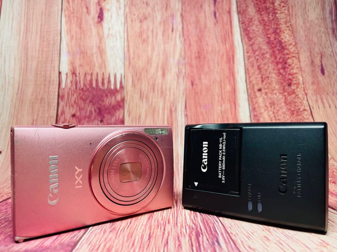 Canon キャノン IXY 420F ピンク デジタル PC1739