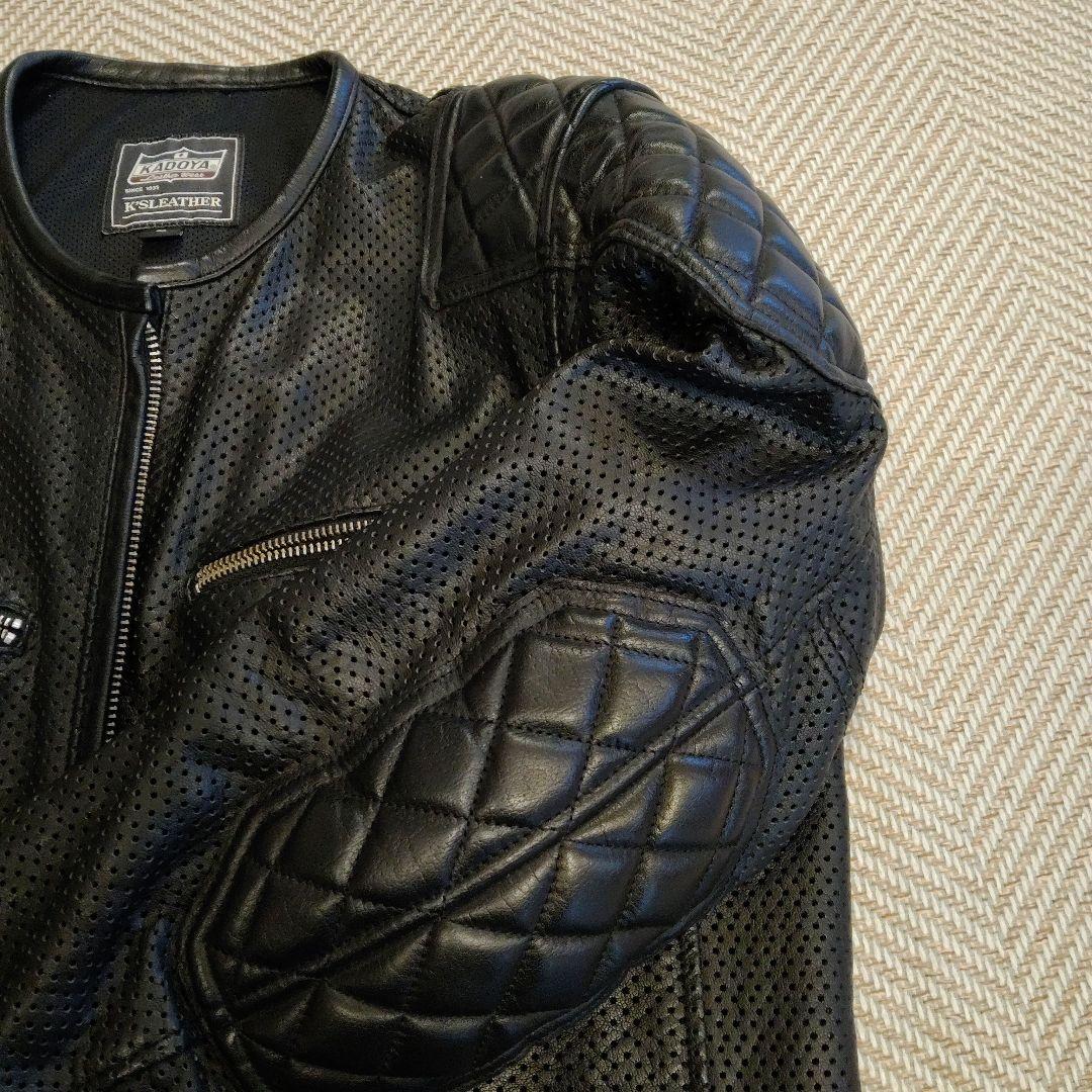 KADOYA K'SLEATHER PL-EVOメッシュライダースジャケット L - メルカリ