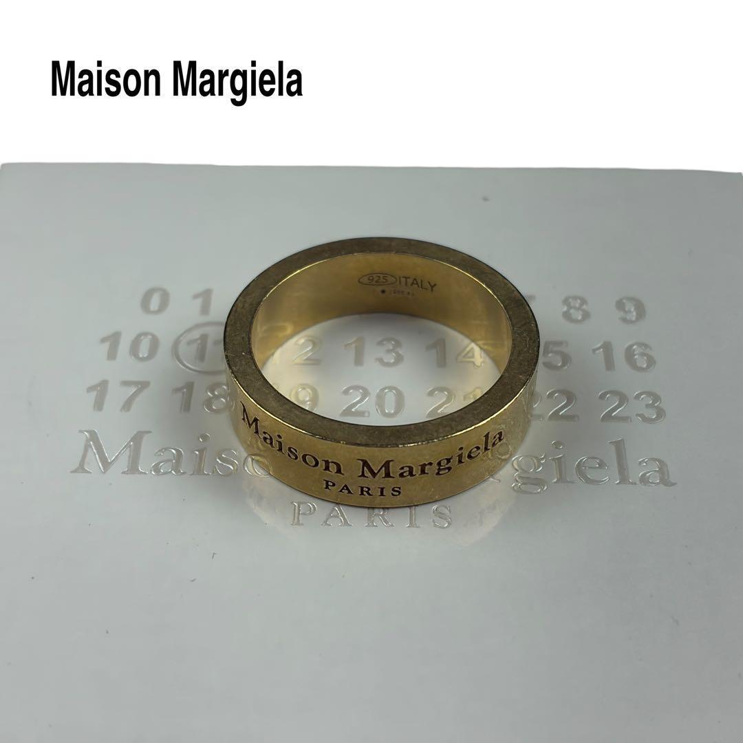 未使用 Maison Margiela ゴールド リング シルバー925 指輪 Maison Margiela（旧Maison Martin Margiela） - 美品 メゾン