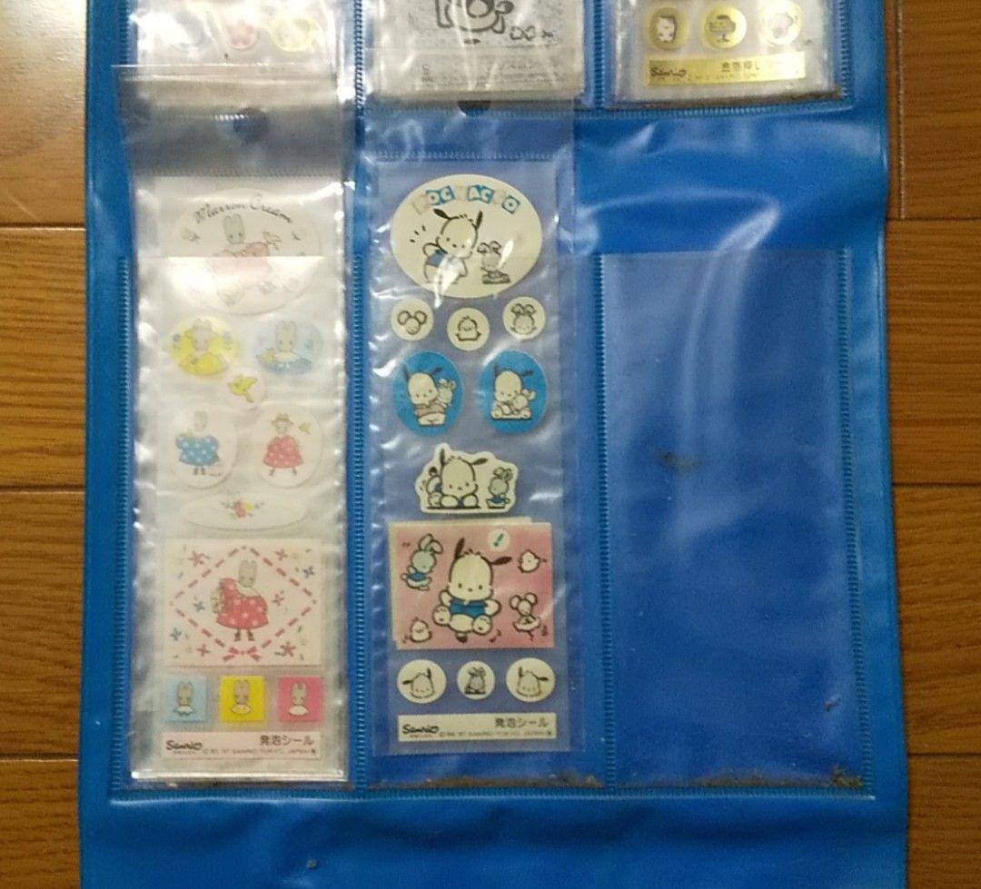 【奇跡の当時物】サンリオ 店舗什器 ３３枚シールセット 金箔/プリズム他 日本製