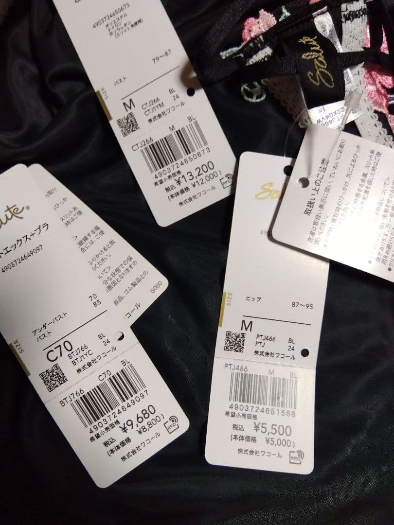 サルート66gリオのカーニバル☆C70＋Mサイズ3点セット