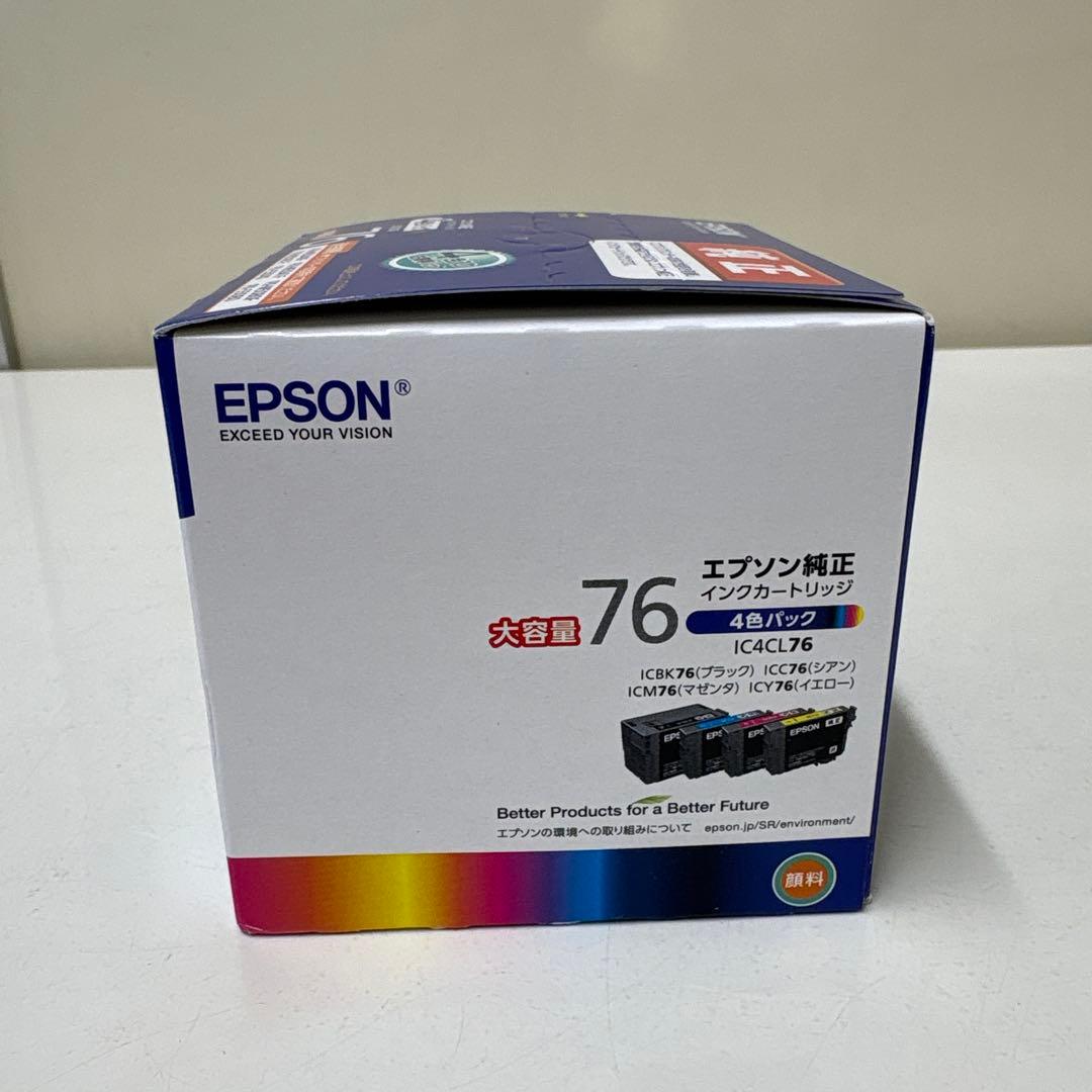 エプソン 純正 インクカートリッジ 地球儀 IC4CL76 4色パック 大容量