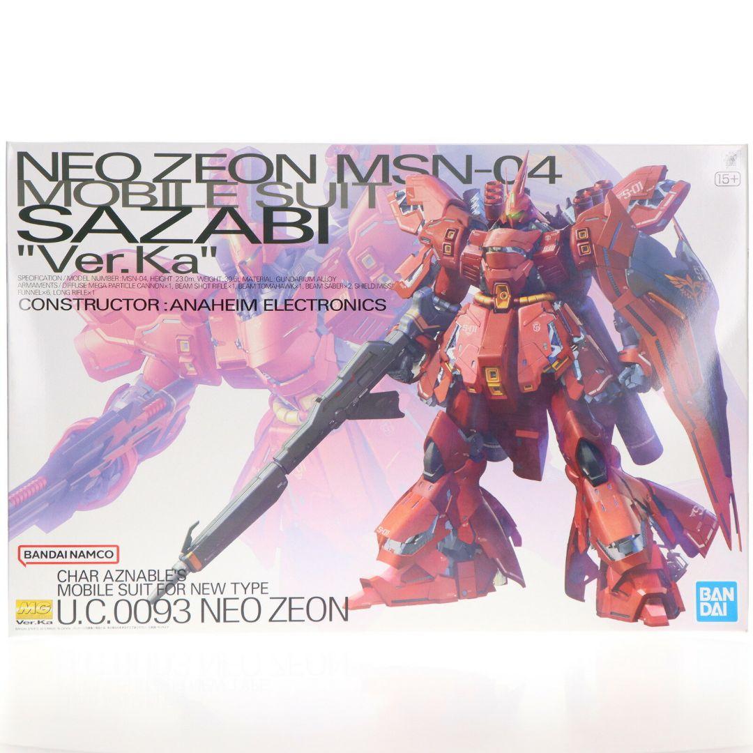 Maaa　MG MSN-04 サザビー \"Ver.Ka\" Amazon.com: Bandai Hobby - MG 1/100 MSN-04 Sazabi Version Ka