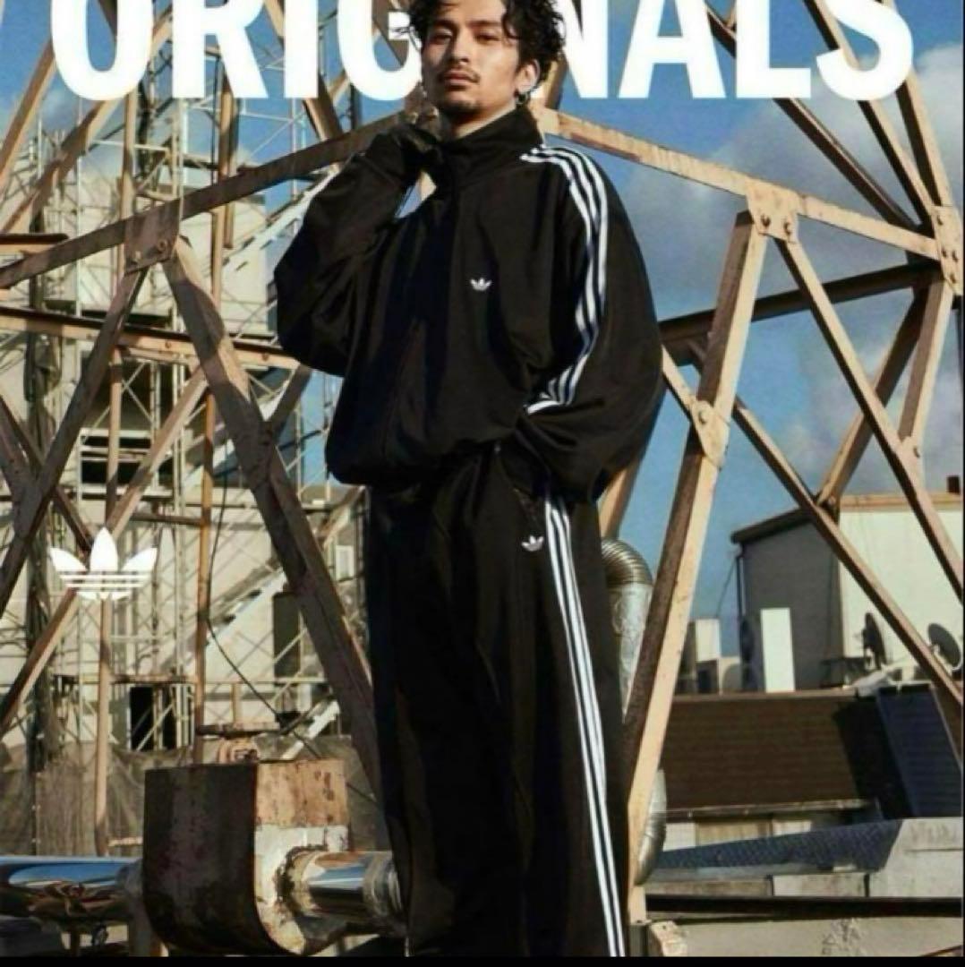 新品未使用y2k常田大希adidas ベッケンバウアージャージトラックパンツ
