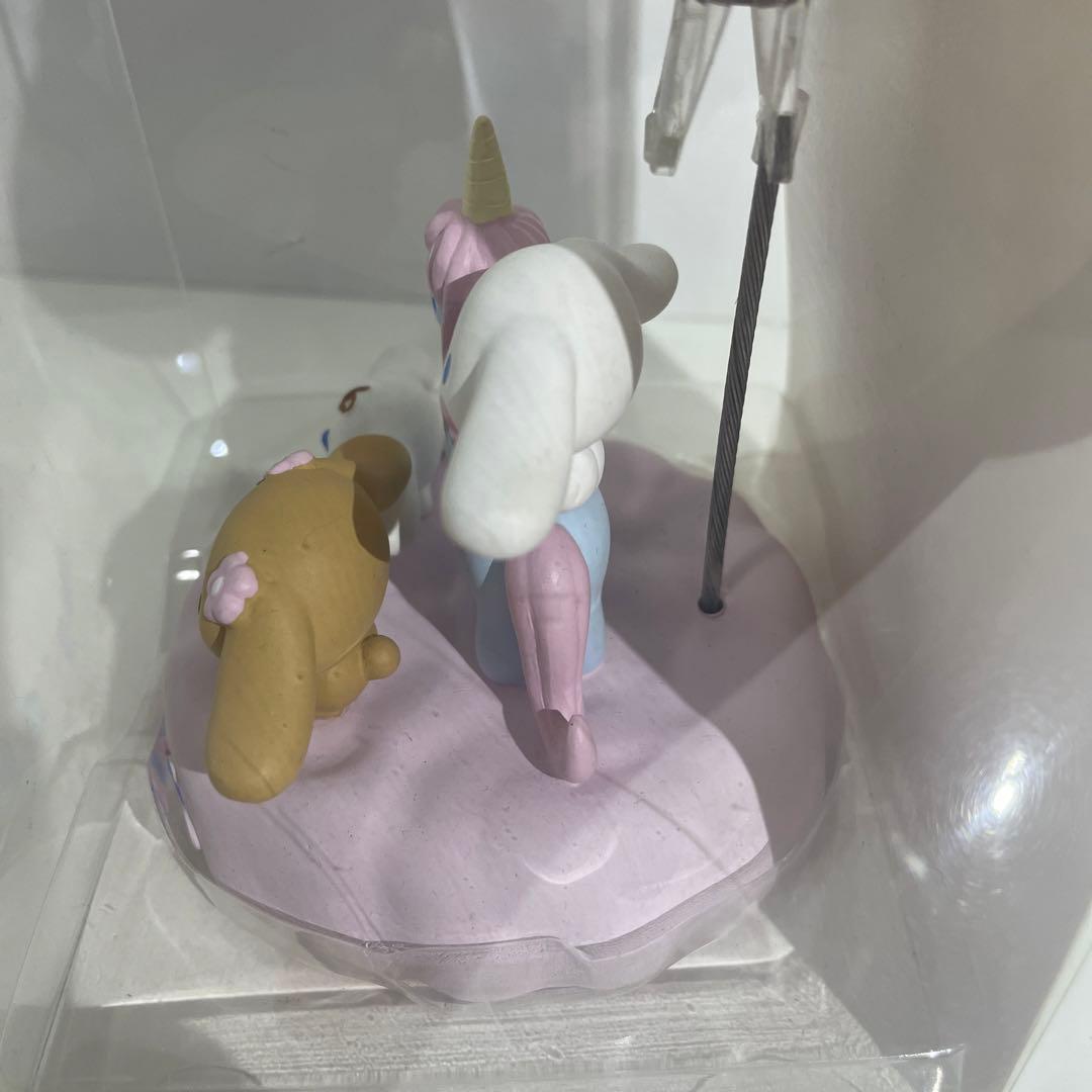 未使用 レア サンリオ シナモロール 陶器製 メモスタンド ジオラマ