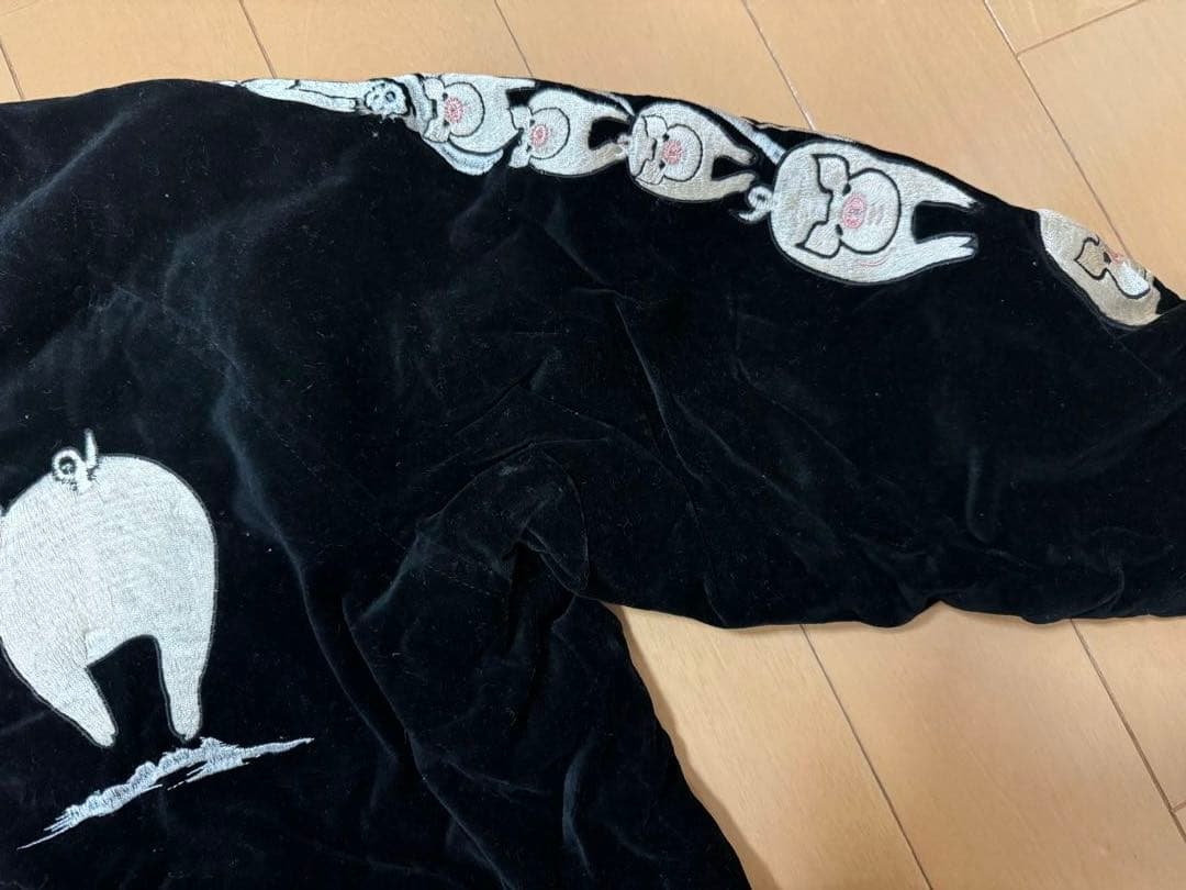 STUDIO D'ARTISAN ステュディオダルチザン スカジャン 七福豚 - メルカリ