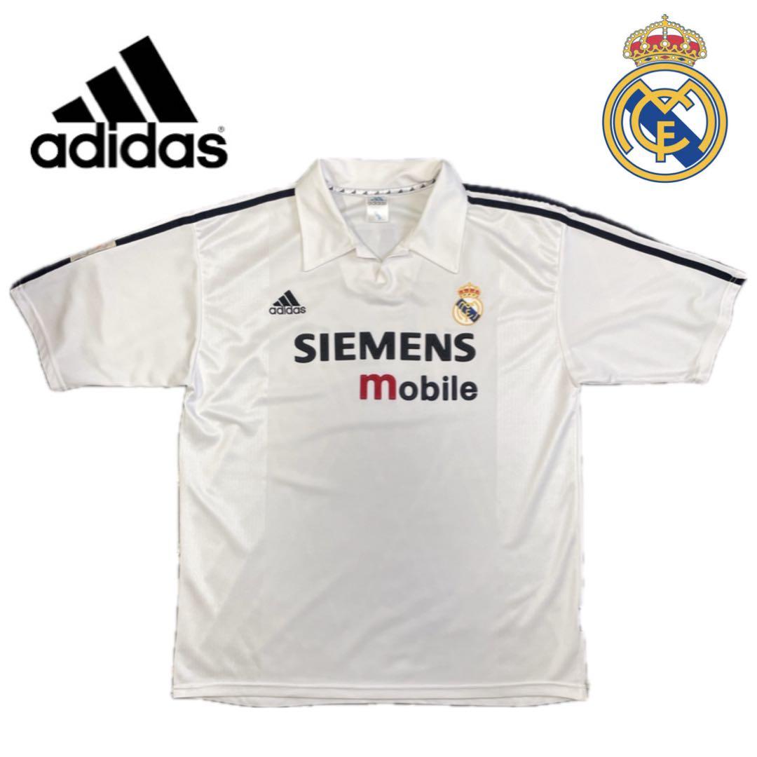 adidas レアル・マドリード ゲームシャツ SIEMENS mobile