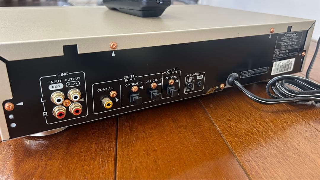 ジャンク品】Pioneer MDレコーダー MJ-D5 パイオニア - メルカリ