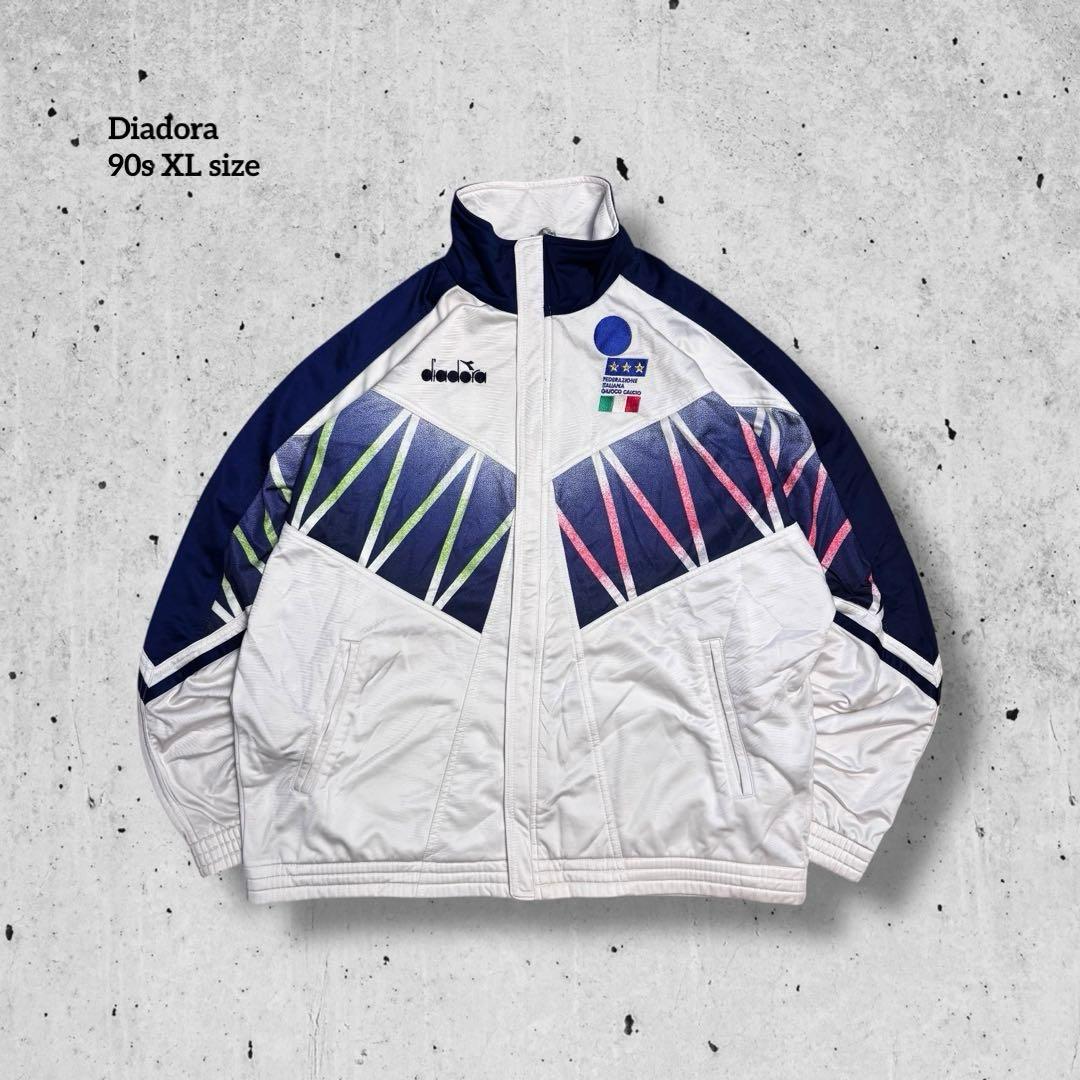 めっし様】Diadora ディアドラ 94イタリア代表 トラックジャケットL