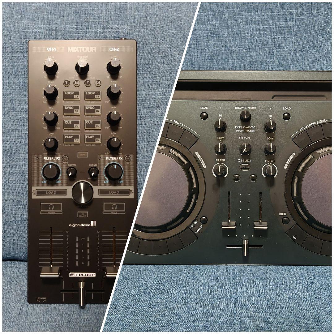 Rochefort＿Reloop Mixtour＋DDJ-WeGO4 Amazon.com: Reloop Mixtour Pro High-quality, ultra-portable, all