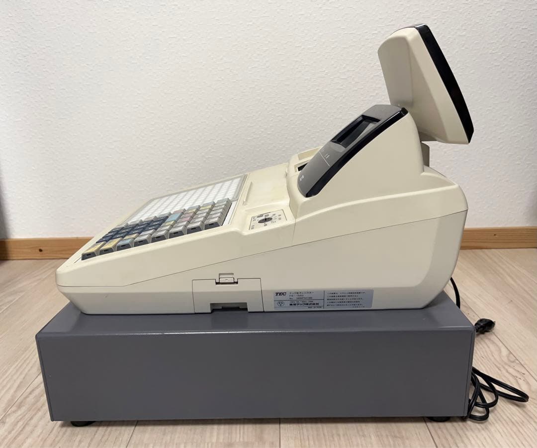 【動作OＫ】TEC 電子レジスター F S-1550 東芝テック -331-