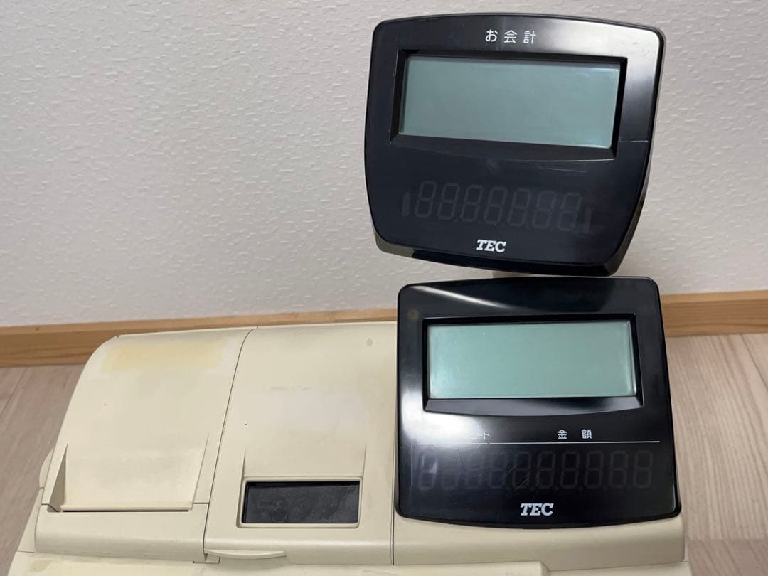 【動作OＫ】TEC 電子レジスター F S-1550 東芝テック -331-