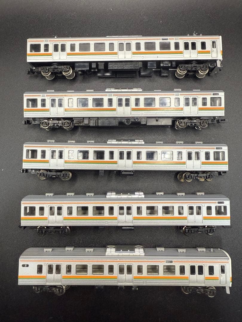 TOMIX 211系3000番台　ダブルパンタ化加工品５両セット