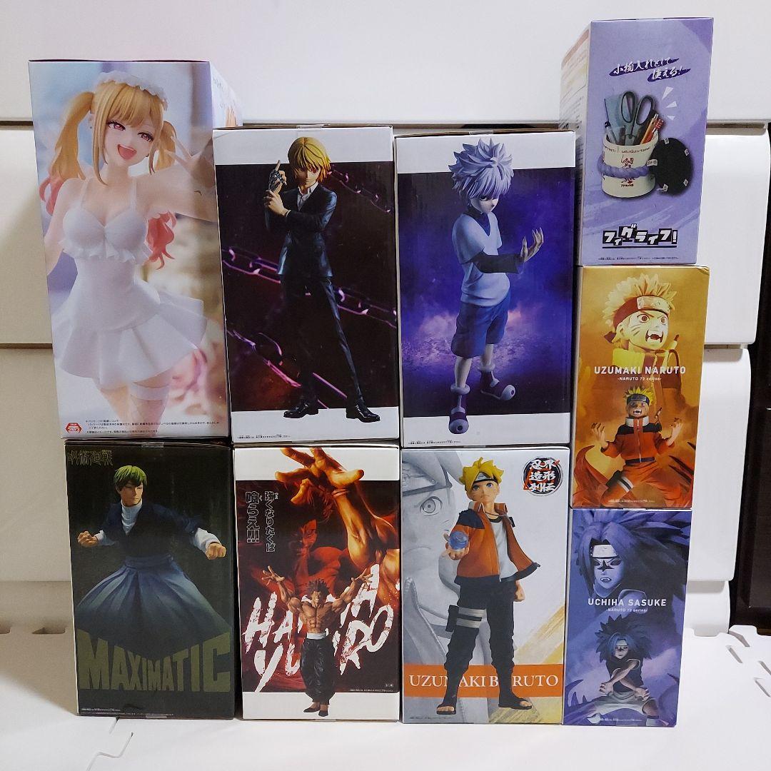 プライズフィギュアまとめ売り　9点　NARUTO HUNTER×HUNTER　他