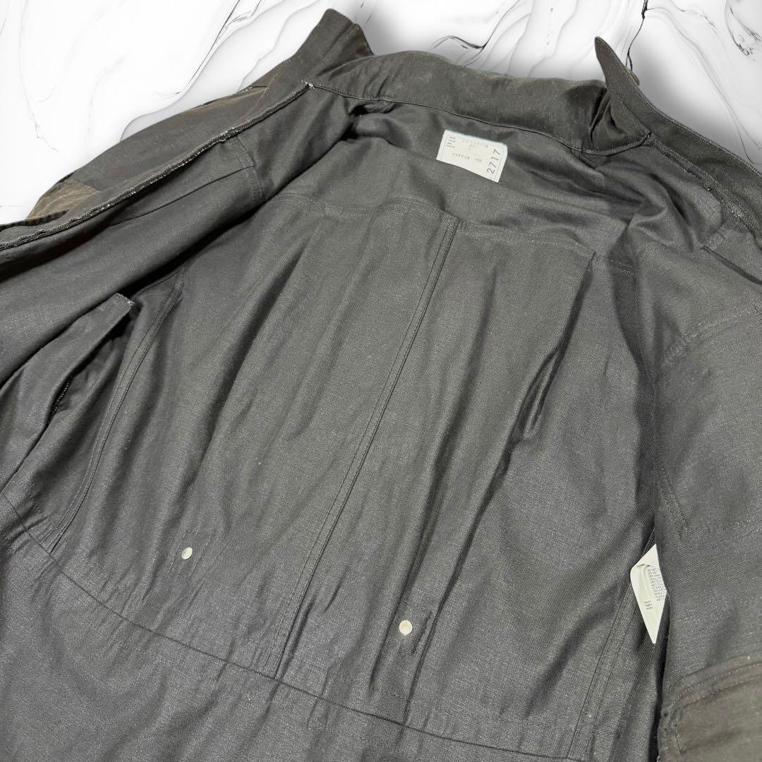 《22SS》\"sacai\" デニムマウンテンパーカー マルチジップ 黒