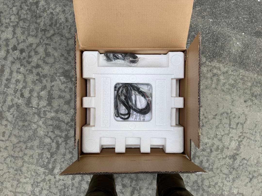 MONITOR AUDIO Radius 380 サブウーファー 付属品箱付き - メルカリ