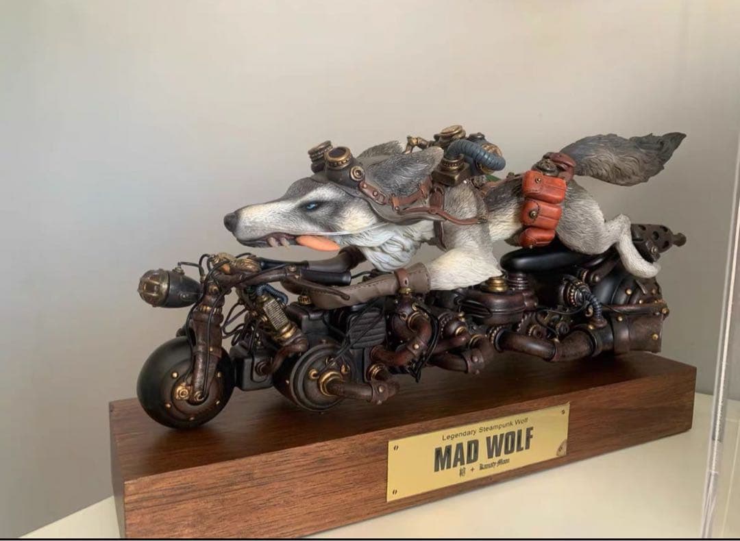 デザイナーズトイ 鎌田光司 狼の機関車 限定版 トレトイフィギュア