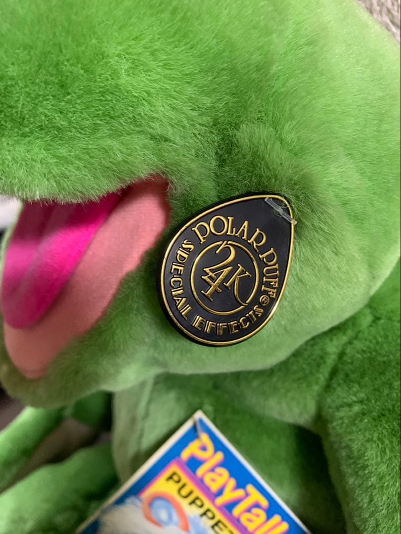 プレイトーキン　カエル　タグ付き